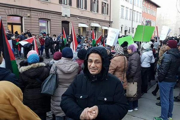 İtalya'da ABD'nin Kudüs kararı protesto edildi