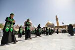 المواكب العزائية تحيي ذكرى شهادة الإمام الحسن العسكري (ع) في سامراء + صور