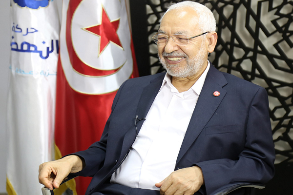 Leader of the Ennahda Movement, Rashid Ghannouchi