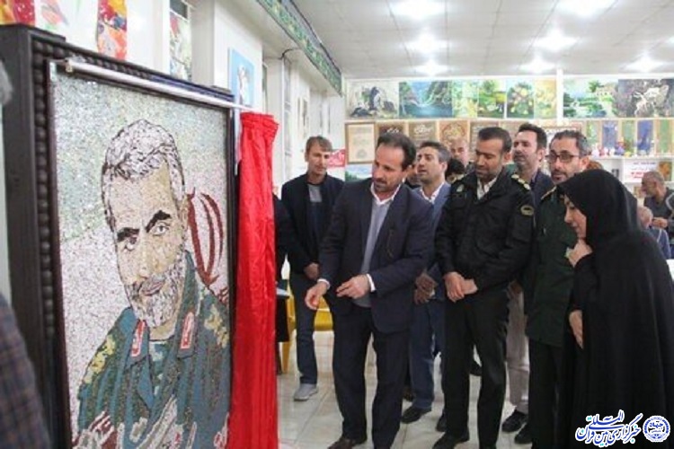 عشق توانخواهان ایلامی به سردار دل&zwnj;ها با زبان هنر