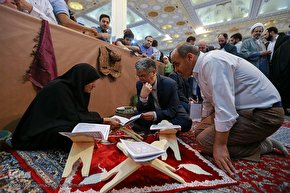 بازدید وزیر ارشاد از نمایشگاه قرآن