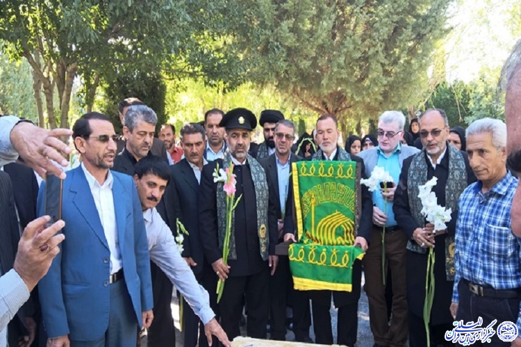 کاروان خدام حرم مطهر رضوی وارد ایلام شد کاروان خدام حرم مطهر رضوی وارد ایلام شد