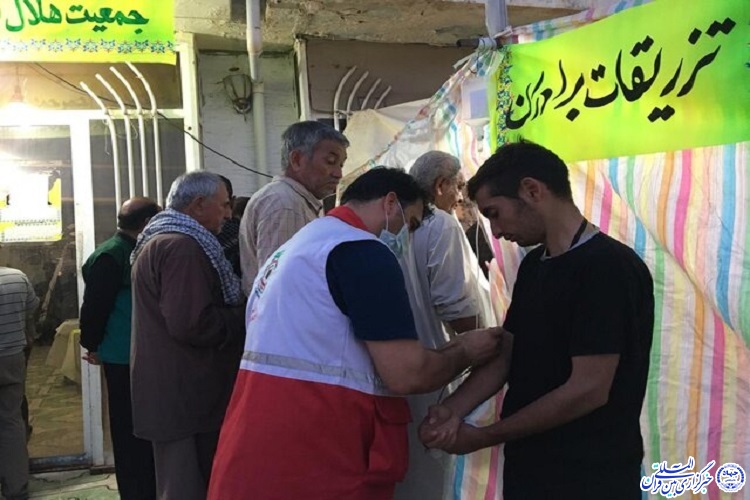 امداد رسانی هلالاحمر ایلام به ۴۱ هزار و ۷۸۷ حادثهدیده امداد رسانی هلالاحمر ایلام به ۴۱ هزار و ۷۸۷ حادثهدیده