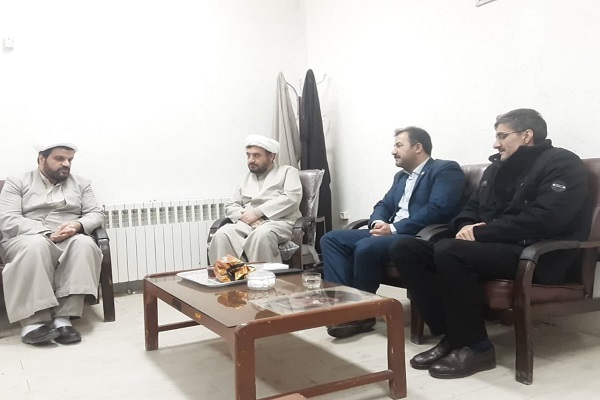 دیدار محمد پاکزاد رئیس جهاد دانشگاهی ایلام بامسئول نهاد نمایندگی رهبری در دانشگاه ایلام