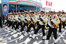 رژه نیروهای مسلح در استان یزد‎‎