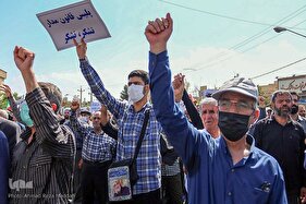 راهپیمایی محکومیت اقدامات هنجارشکنانه در شیراز