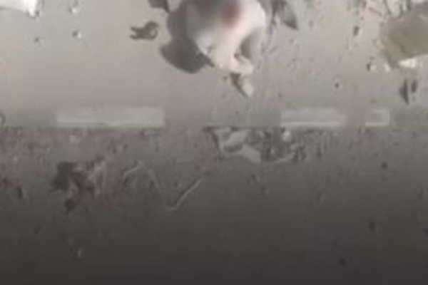 سجده مبارز فلسطینی در لحظه شهادت + فیلم