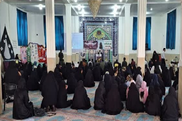 اجتماع بانوان شهرستان هلیلان در حمایت از حجاب و عفاف
