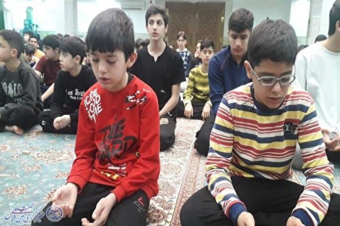 عکس | اعتکاف دانش‌آموزی در مدارس کردستان