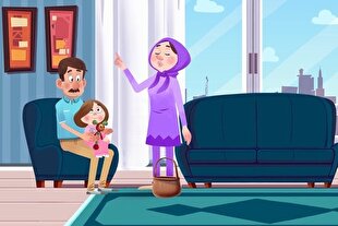 شهروندان انیمیشنی به تبلیغ مشارکت در انتخابات می‌پردازند