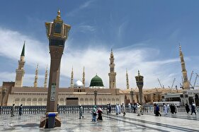 حال‌وهوای مسجد النبی (ص) در ایام حج