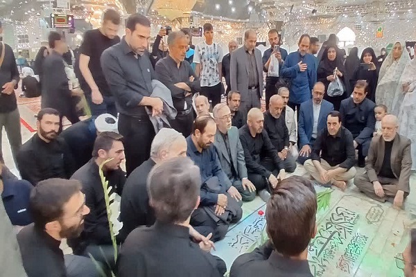 بیعت قرآنیان با فرماندهان شهید؛ جامعه قرآنی در خط اول جهاد تبیین + فیلم