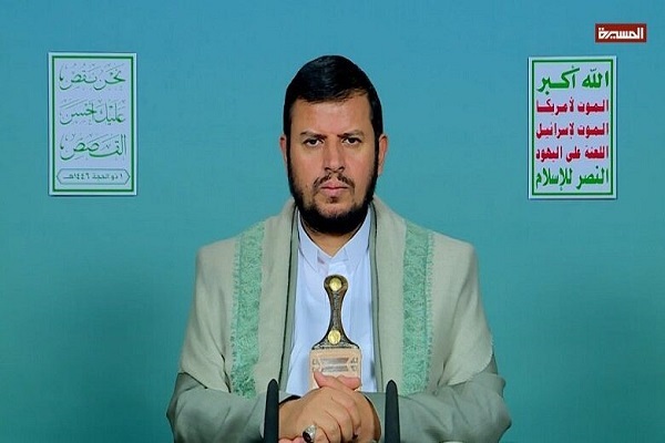 رهبر انصارالله یمن: به حمایت از فلسطین ادامه خواهیم داد