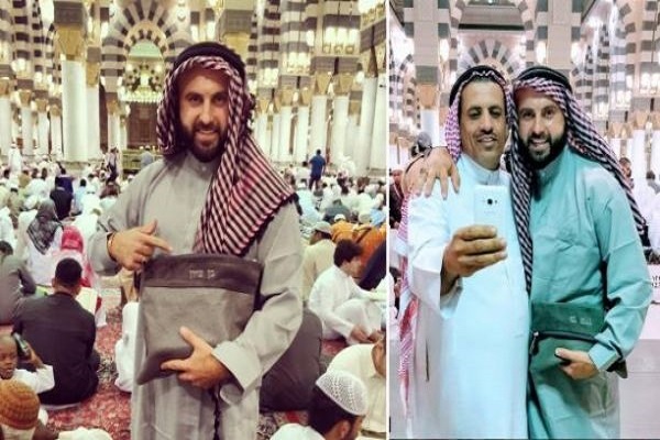 خشم شبکه‌های اجتماعی از حضور یک صهیونیست در مسجدالنبی