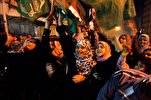 Murnar al'ummar Gaza a asibitin shahidan Al-Aqsa bayan isar makamai masu linzami na Iran