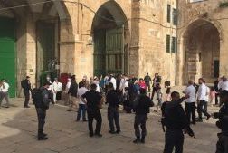 Polizia e coloni israeliani invadono al-Aqsa