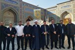 Nagsagawa ng Paglalakbay ng Pagkakaisa ang mga Iskolar na Shia at Sunni mula Georgia sa Dambana ni Imam Reza