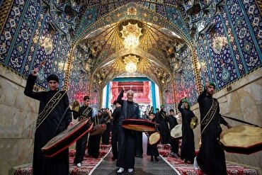 Mifumo ya kupunguza joto  katika Haram ya Imam Hussein (AS) wakati waa Muharram