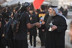 Мукебҳои ироқӣ омодаи пазироии зиёраткунандагони Арбаин ҳастанд + акс